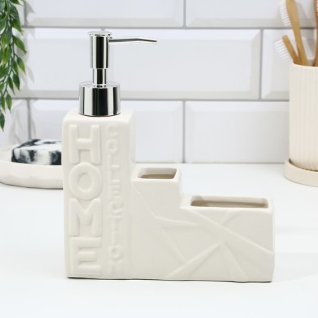 Disator for liquid soap, white, 16 x 12 x 4 cm.-4