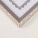 Photo frame Plastic A4 Format "Golden Capes. Double" gray 24.5x33 cm