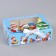 New Year's folding box "New Year's History" 16.5 x 12.5 x 5 cm, New Year