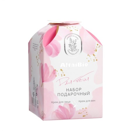 ALTAIBIO Gift set "for you", face cream 50 ml + cream gel eyelid 30 ml-1