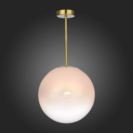 Ceiling lamp ST LUCE. SL1190.212.01. Cassius. 1x60 W, E27, 25x25x57.5 cm, golden color-2