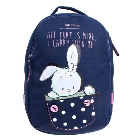Bruno VisConti Bruno VisConti backpack, 42 ​​x 31 x 14 cm, ergonomic back, pencil case as a gift-2