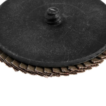 Circle of the petal end tundra, for a drill, M8, 75 mm, P80, 3 pcs.-2