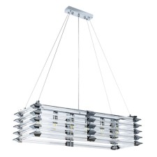 Suspended chandelier Arte Lamp Caravaggio A1059SP-6CC, E14, 6x40 W, 30x80x21 cm, chrome