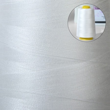 Threads 50/2, 5000 yard, white color-1