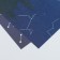 Scrapbooking paper bilateral "constellation" density 180 g 15.5x17 cm