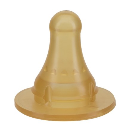 Latex nipple classic with a slow stream, from 0 months.