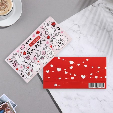 Forever money envelope bunnies, 20x23.2 cm