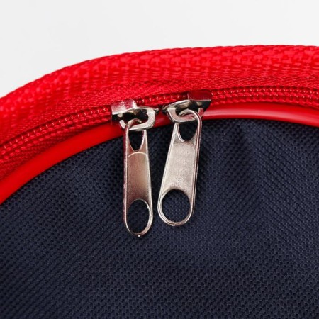 Animal shift bag, frame, 40 x 25 x 27 cm, blue-red-4