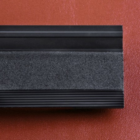 A ruler for the skin, anti -slip, with an emphasis, metal, 20 cm, thickness 34 mm-5