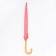 Umbrella - semi -automatic “pastel” cane, 16 knitting needles, r = 52 cm, pink color