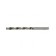 Spiral drill Bars 718120, P6M5, elongated, 12 x 205 mm