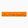 Plastic line 15 cm "cats", orange corps