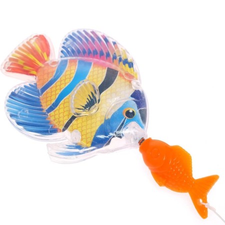 Fishing "sea residents" 9 fish, fishing rod, net-4
