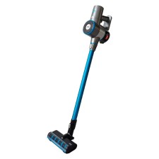 Vacuum cleaner JVC JH-VS130, vertical, 440W, 600 ml, battery, blue color