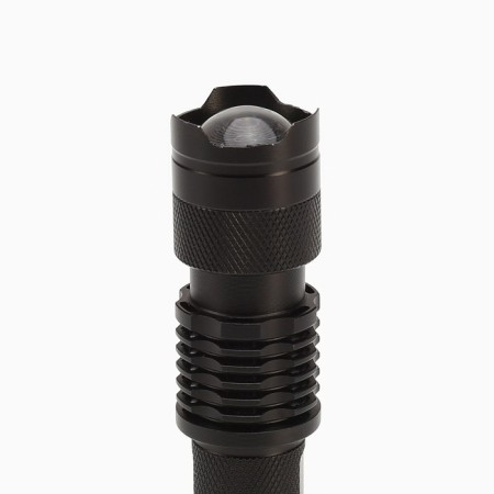 Manual lantern, 3 watts, led, zoom, ray range 200 m, AA, 2.5 x 9.1 cm-6