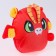 Soft toy "Dragon Red", round