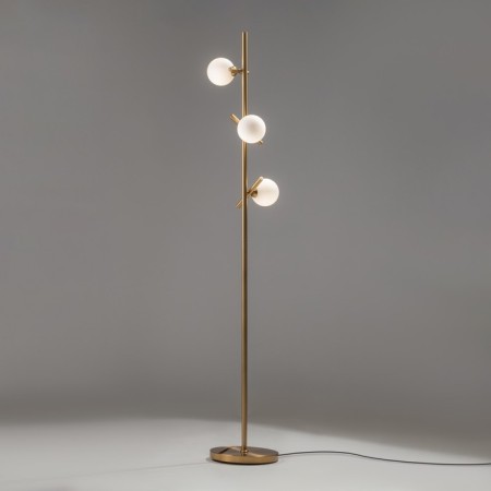 Freya FR5259FL-03BS BLOSSOM, 320x250x1535 mm, G9, 3x25W, brass color.-13