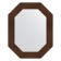 Mirror in the baguette frame, bronze lava 90 mm, 61x76 cm