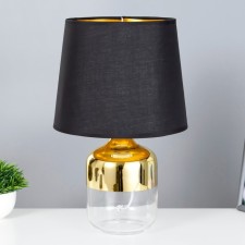 Asti table lamp E27 40W gold 25x25x40 cm Risalux