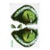Sticker 3D interior gaze dinosaur 60*40cm