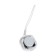 Wireless headphones Air39, TWS, inserts, BT 5.0, 45/200 mAh, display, transparent, white
