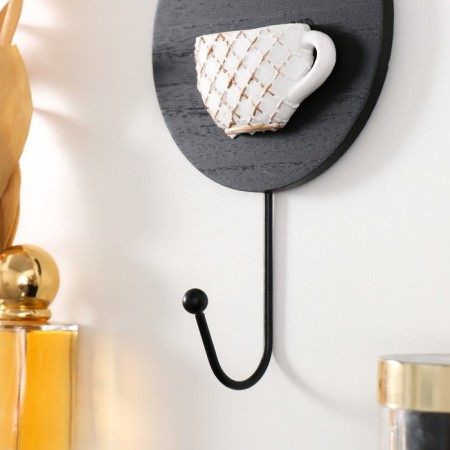 Decorative tree hooks "Cup of coffee" 20x12x4.5 cm-2