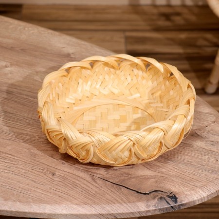 Vaska wicker, from bamboo 25x25x8 cm-1