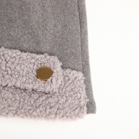 Gloves are female, dimensionless, without insulation, color gray color-2