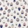Printed fabric "strawberries" Sh.160 cm, satin, 100% cotton