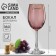 Glass for the wine "Happiness", 360 ml, pink