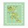 A set of napkins for setting the table "branch of lemons", rectangular, size 32x46 cm, 4 pcs