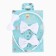 Gift set: hair rim 11 cm, hair clip 6.5 cm, 2 pcs, cold heart