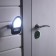 Garden lamp on a sunny battery with a traffic sensor, invoice, 9.5 × 13 × 5 cm, 49 LED, glow white