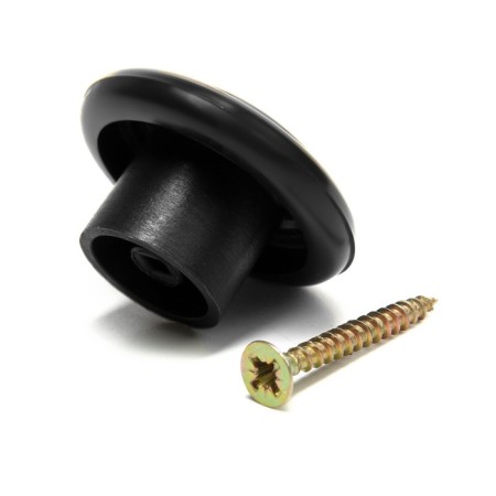 Furniture handle, d = 35, black-6