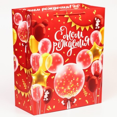 Gift package "Happy Birthday" 40x49x19 cm, packaging, Mickey Mouse-1