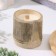 Aromatic candle in the bamboo "Eben tree", soy wax, 25 hours, 150 gr, 8.5x8 cm