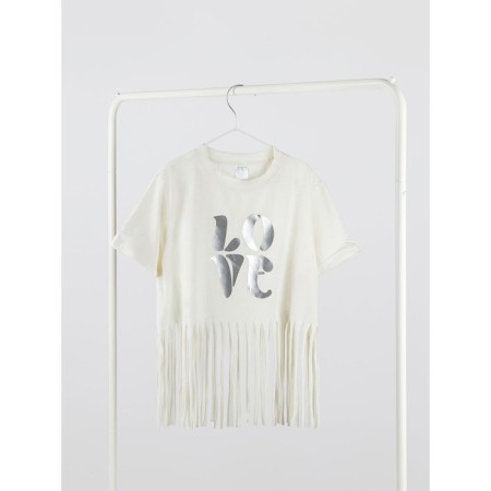 T -shirt Children's Amarobaby Rope, height 140 cm, white color-5