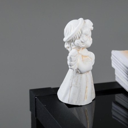 Figure "Praying Angel" gilding height 3x7x4.5cm-3