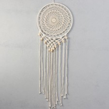 Panel wall -mounted macrame technique 