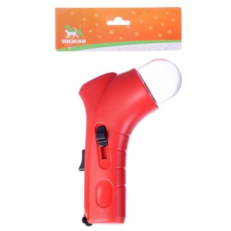A toy-pistol for treats/dry food, for training dogs, red-2