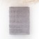 Trick space towel, size 70x130 cm, gray color, 320g/m, 100% cotton
