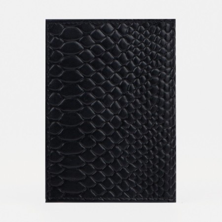 Cover for auto documents and passports, black color-1