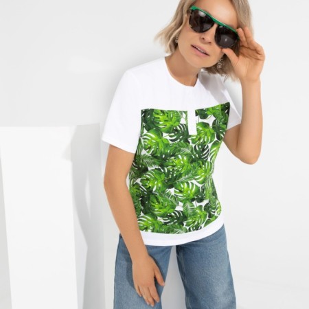 Women's T -shirt Charutti "Raise the mood", size 44