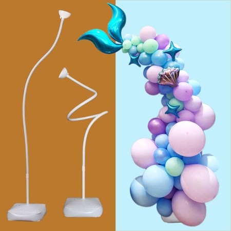 Star for balloons with a stand under water/sand, height 235 cm-1