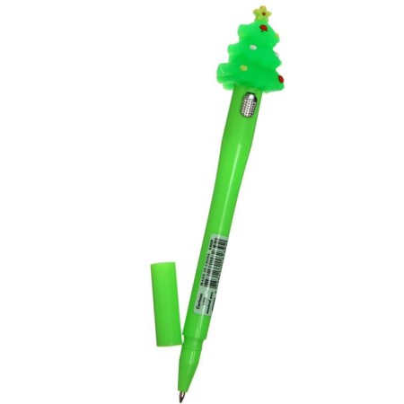 Gel pen knick with a light bulb, "New Year", mix (barcode on a piece)-1