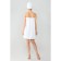 Set for the Ethel sauna Pareo (68x150 cm) and Chalma, white color