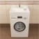 Santa Santa "Jupiter" 900117, above the washing machine, 600x500 mm, white