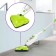 Steam mop KitFort KT-1060, 1300 W, 300 ml, cord 4.7 m, white-green