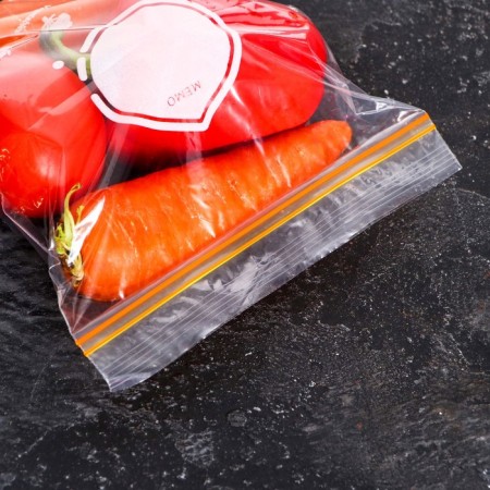 Double Zip-Lock Freeze Package Castle 18*20cm-2